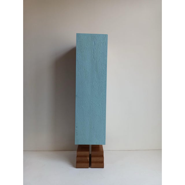 Mayan Totem Blue by Pietro Meccani for Meccani Design For Sale - Image 4 of 14