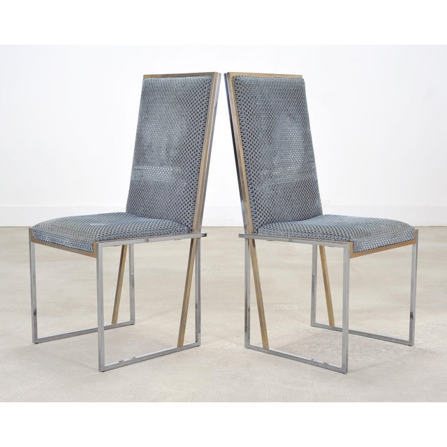 Set of Six Giacomo Sinopoli Italian Modernist Dining Chairs For Sale In Sacramento - Image 6 of 18
