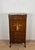 French Louis XVI Style Burl Wood Secretary Chest with Marble Top, 1930s For Sale - Image 3 of 16