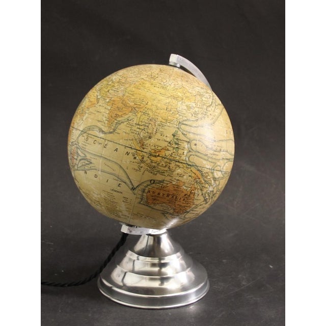 French Illuminated Globe, 1940s For Sale - Image 14 of 15