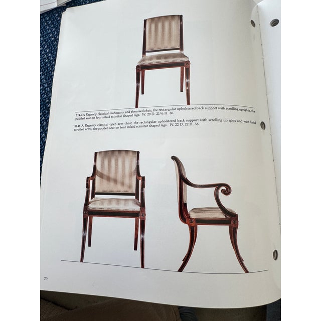 1990s Regency Dining Table and Chairs For Sale - Image 10 of 18