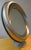 Contemporary Table Mirror in Satin Steel by Gaetano Missaglia, 1960s For Sale - Image 3 of 12