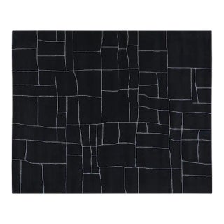 Moroccan Azilal Hand Knotted Wool Rug,10'X14' For Sale