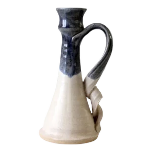 Vintage Studio Pottery Candlestick Holder