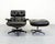 Herman Miller Set of Lounge Chair with Ottoman by Charles and Ray Eames for Herman Miller For Sale - Image 4 of 13