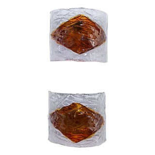 Murano Sconces, Italy, 1960s, Set of 2 For Sale