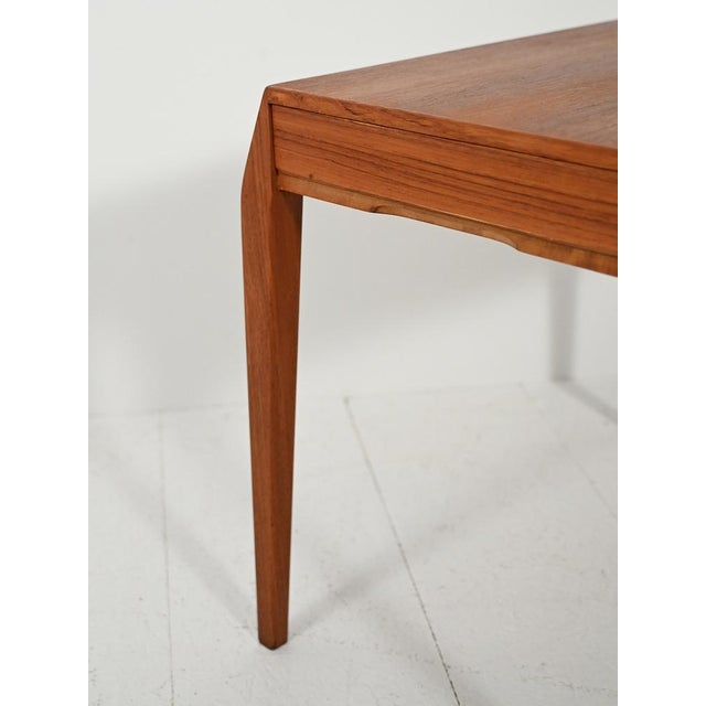 1960s Teak Sewing Table by Severin Hansen for Haslev Mobelsnedkeri, 1960s For Sale - Image 5 of 11