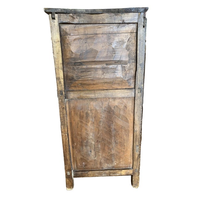 Green Antique Sage Green Tibetan Hand Painted Chest For Sale - Image 8 of 10