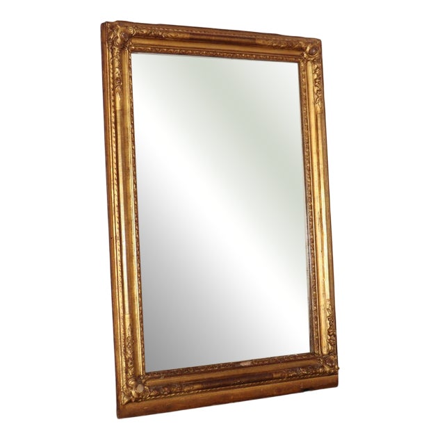 French Gilt Mirror, 1890s For Sale