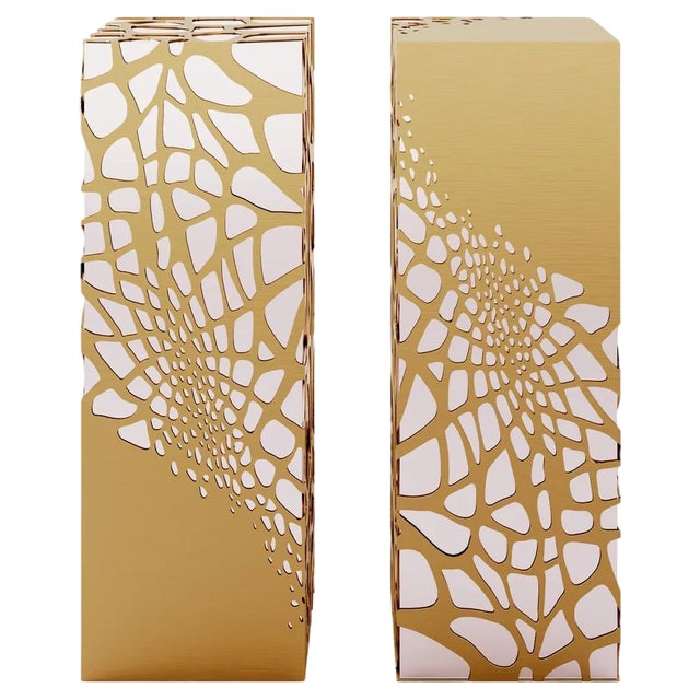 Lavish Pedestals by Memoir Essence, Set of 2 For Sale