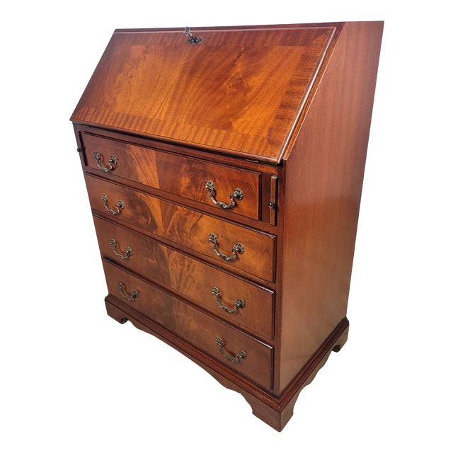 Vintage Desk in Mahogany, 1960 For Sale