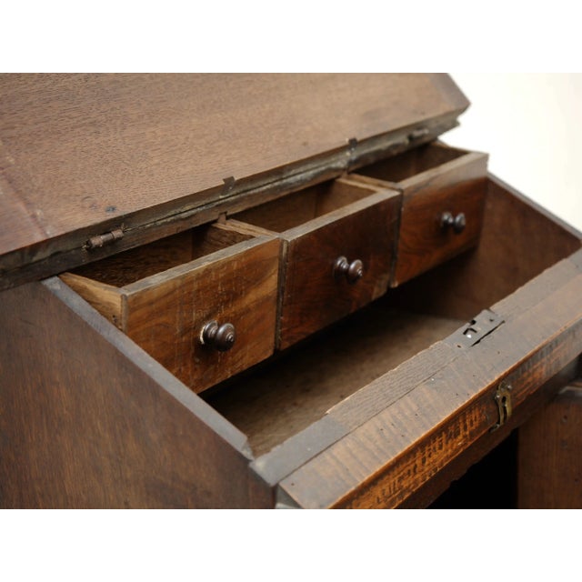 18th Century Baroque Chest of Drawers with Secretary For Sale - Image 6 of 10