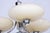 1920s Art Deco Chandelier in Chrome-Plated Steel and Opal Glass, Czech, 1920s For Sale - Image 5 of 11