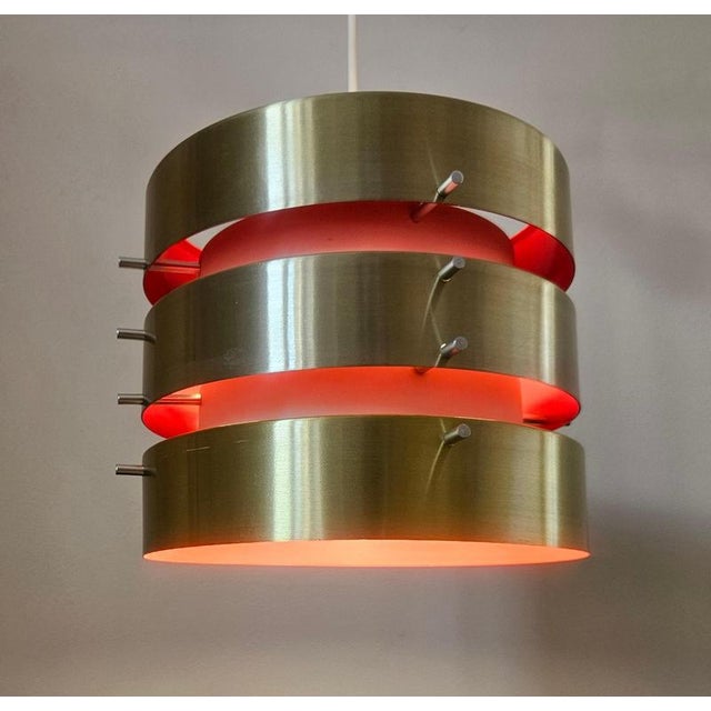 Mid-Century Pandant in style of Jo Hammerborg, Denmark, 1970s For Sale - Image 13 of 15