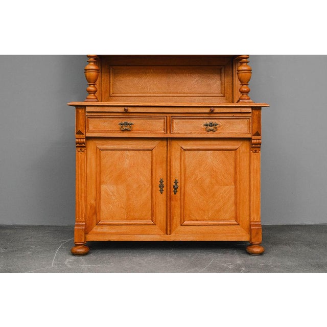 Gründerzeit Sideboard in Oak, 19th Century For Sale - Image 12 of 18
