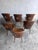 Plywood Dining Chairs from Baumann, France, 1950s, Set of 6 For Sale - Image 4 of 9