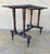 Wood 19th Century Victorian Walnut Table with Turned Base and Castors For Sale - Image 7 of 12