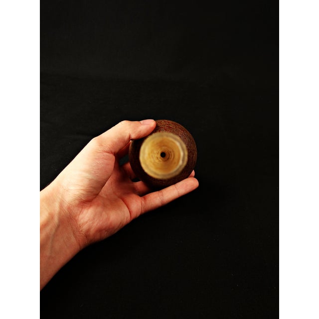 Multi-Layer Glass Vase with Marble Effect, 1920s For Sale - Image 10 of 11