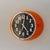 Space Age Orange Wall Clock by Milvox, 1970s For Sale - Image 9 of 13
