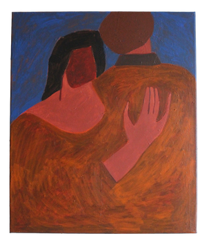 Bodasca, Near You Blue Version, 2026, Acrylic on Canvas
