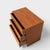 1960s Petite Danish Modern Teak Three-Drawer Dresser or Nightstand For Sale In Los Angeles - Image 6 of 13