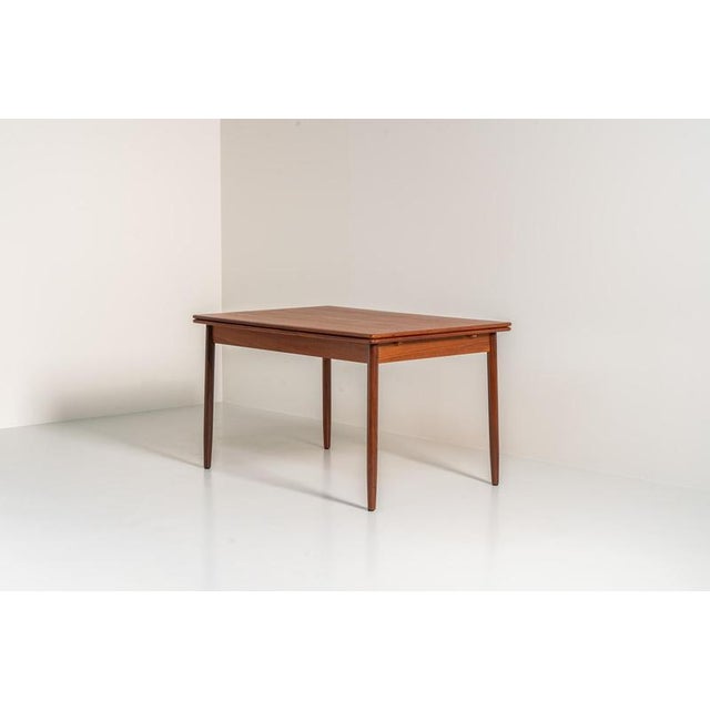 Vintage Danish Extendable Dining Table, 1960s | Chairish