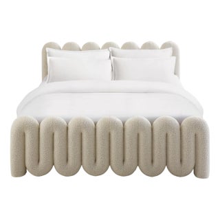 Serpentine Bed, King For Sale