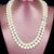 1990s Diamond Akoya Pearl Necklace 8 Mm 14k Gold 18 3/4" 2-Strand Certified For Sale - Image 14 of 15