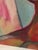 1970s 1970s Abstract Nude in Window Sill Frame With Canvas Window Shade Painting For Sale - Image 5 of 11