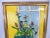 Yellow 1990s Modern Yellow Floral Still Life Oil Painting by G. Ross, Framed For Sale - Image 8 of 13
