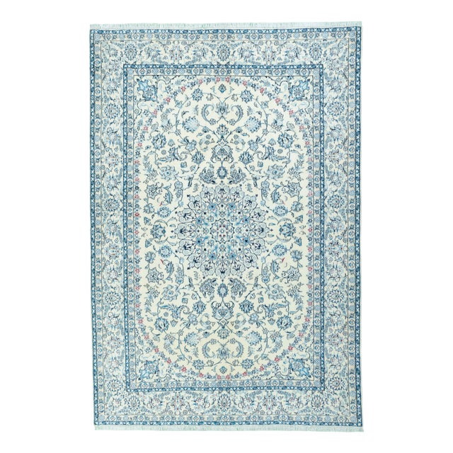 Vintage Rug in Cotton For Sale