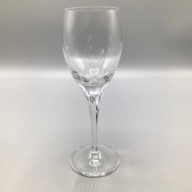 Gorham Gorham Crystal Wine Glasses “Jolie” - A Pair For Sale - Image 4 of 9