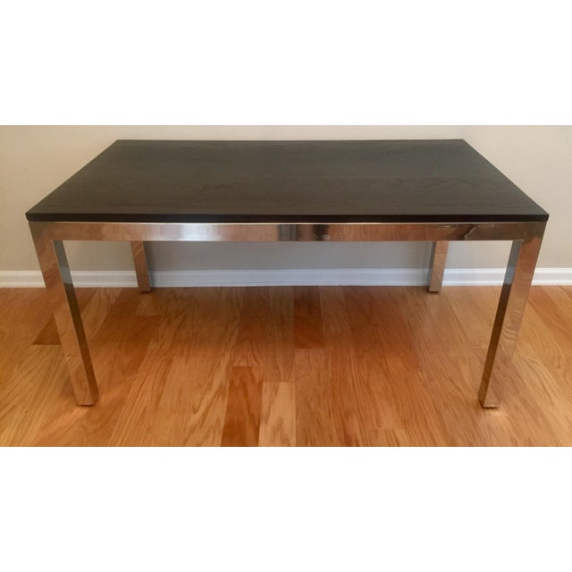 Modern Mitchell Gold Parsons Dining Table | Chairish