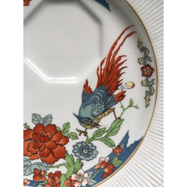 1910s Wood & Sons Snack Plates Pattern No. 1022- Set of 4 For Sale - Image 4 of 11