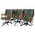 Contemporary Ingmar Swivel Chair in Green Leather by Nein Kämper For Sale - Image 3 of 6