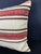 Contemporary Turkish Hemp Pillow Cushion Natural Beige Red Pillow Cushion Cover 20"x20" For Sale - Image 3 of 4
