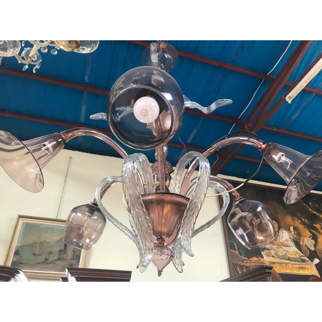 Venetian Chandelier in Murano Glass, 1940s For Sale - Image 18 of 18