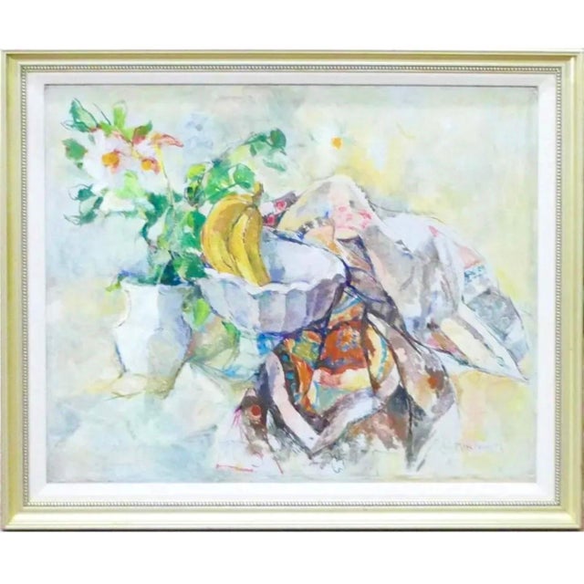 William Meyerowitz, Post Impressionist Oil Painting Still Life With Fruit William Meyerowitz Wpa Art For Sale - Image 10 of 11
