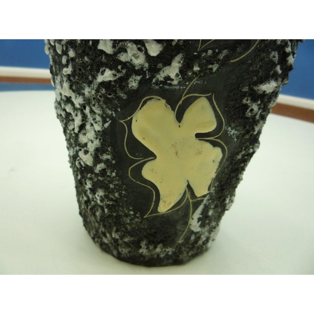 Red Mid-Century Italien Sculpture Vase, 1950s For Sale - Image 8 of 10