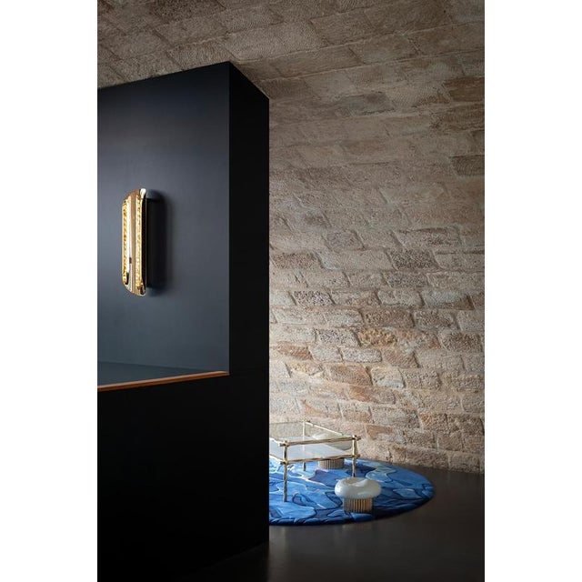 Oblong Silex Brut Wall Lamp by Jennifer Midoz For Sale - Image 4 of 11