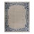 1920s Beige Solid Open Field Floral Antique Chinese Peking Room Size Knotted Rug For Sale