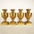 Empire Gilt Lamp Bases, 1700s, Set of 4 For Sale - Image 4 of 5