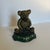 Traditional Mid 20th Century Small Hand Painted Cast Iron Doorstop - Teddy Bear For Sale - Image 3 of 8