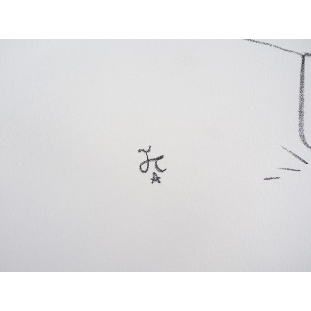 Modern Jean Cocteau, The Pearl Set, Signed Lithograph For Sale - Image 3 of 6