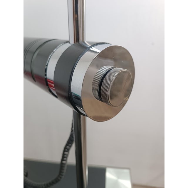 Black Model 603 Desk Lamp by M. Marca, 1970s For Sale - Image 8 of 15