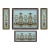 Atelier Aria Lumae Palais De Versailles Arabesque Neoclassical Complete Four Piece Salon Panel Ensemble For Sale