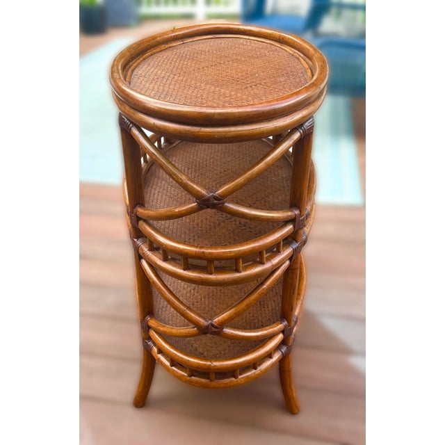 Palecek Three-Tier Rattan Oval Table – Organic Modern Classic Bring coastal elegance into your home with this exceptional...