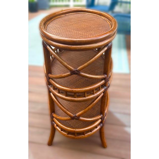 Palecek Three-Tier Rattan Oval Table – Organic Modern Classic Bring coastal elegance into your home with this exceptional...