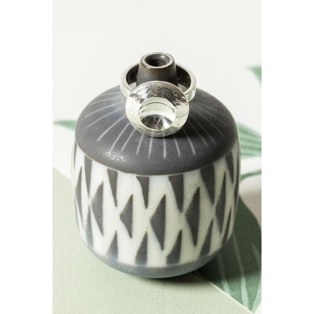 Metal Silver Ring by Sven-Erik Högberg, 1972 For Sale - Image 7 of 7