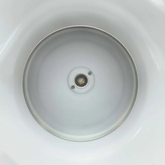 Industrial Red Lamp by Roberto Menghi for Fontana Arte, 1970s For Sale - Image 12 of 13